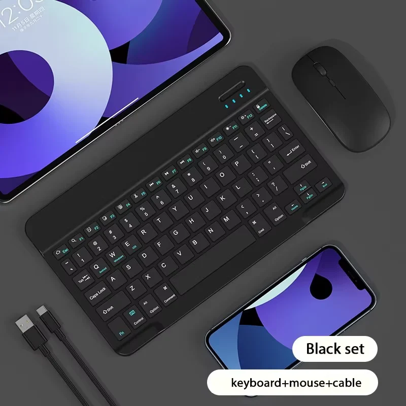 Teclado Magnético de 10 Pulgadas para iPad - Teclado Bluetooth Recargable compatible - Image 10