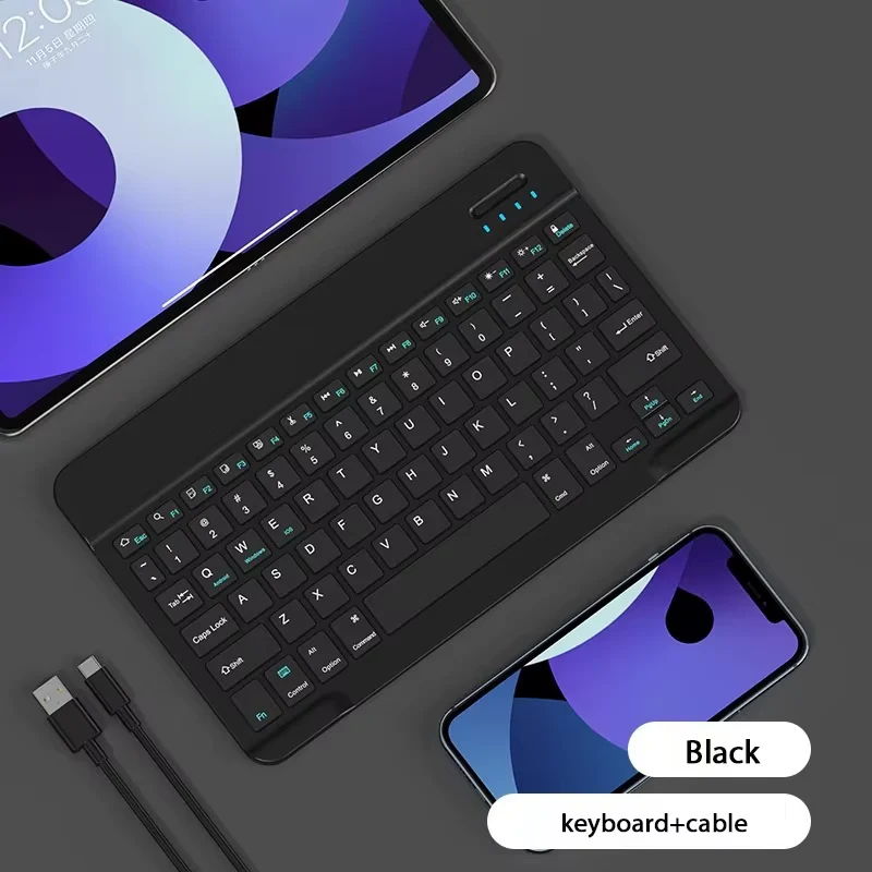 Teclado Magnético de 10 Pulgadas para iPad - Teclado Bluetooth Recargable compatible - Image 13