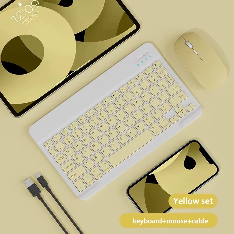 Teclado Magnético de 10 Pulgadas para iPad - Teclado Bluetooth Recargable compatible - Image 16
