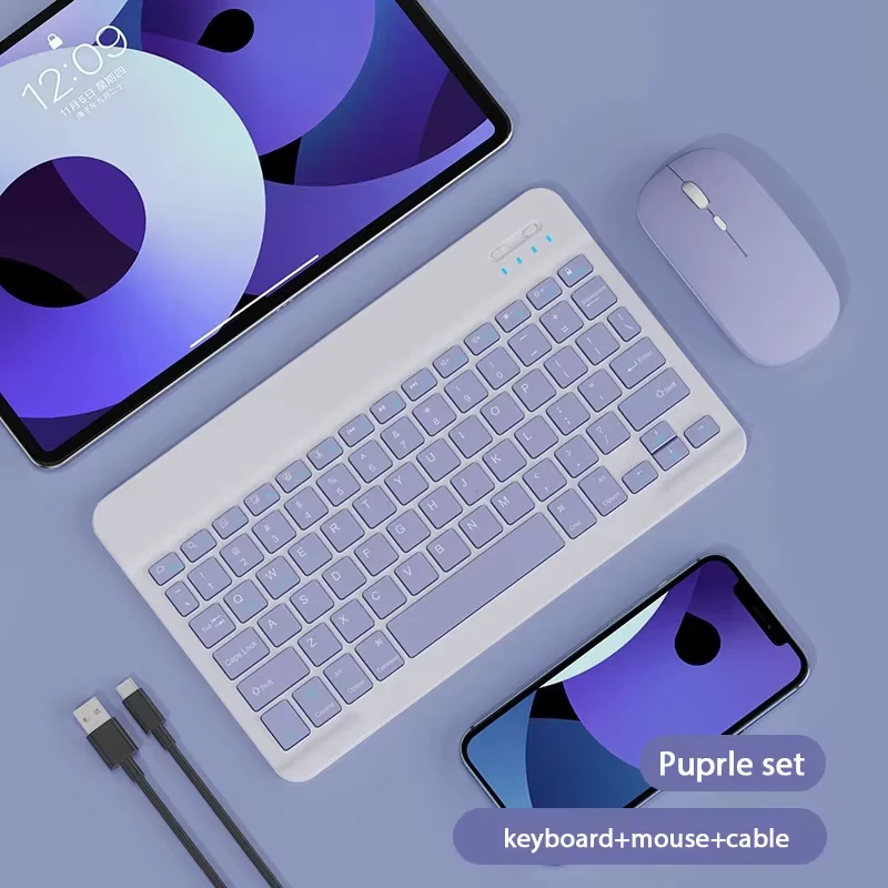 Teclado Magnético de 10 Pulgadas para iPad - Teclado Bluetooth Recargable compatible - Image 17