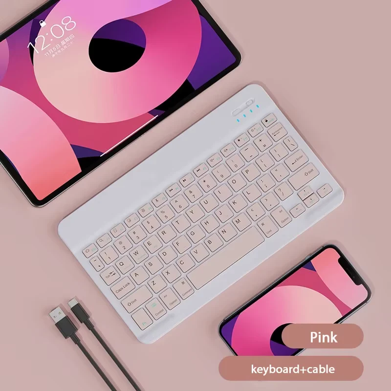 Teclado Magnético de 10 Pulgadas para iPad - Teclado Bluetooth Recargable compatible - Image 18