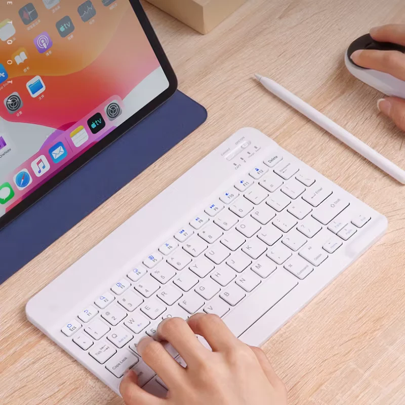 Teclado Magnético de 10 Pulgadas para iPad - Teclado Bluetooth Recargable compatible - Image 3