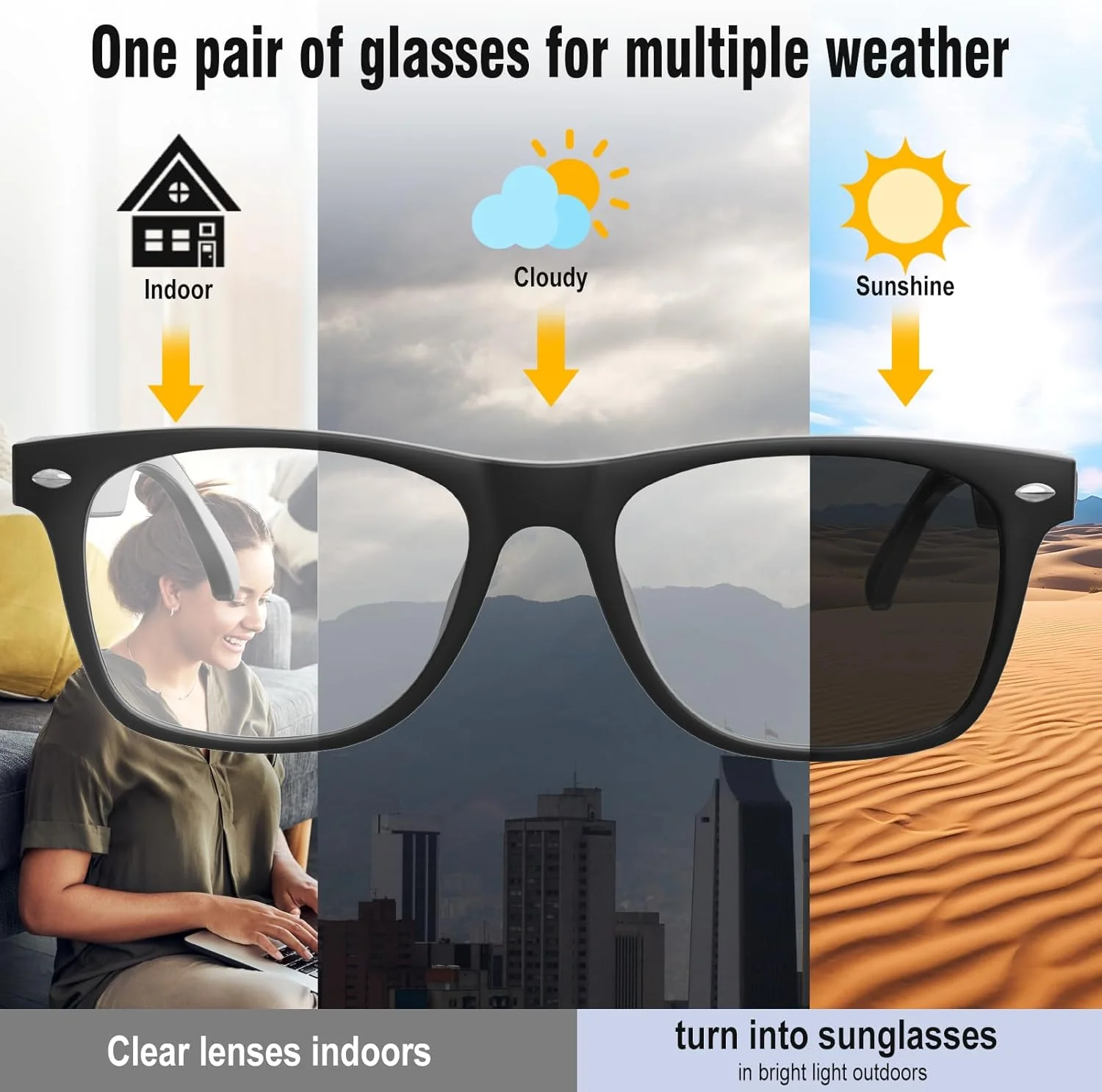 Lentes inteligentes con traducción de IA y chat GPT - Image 3