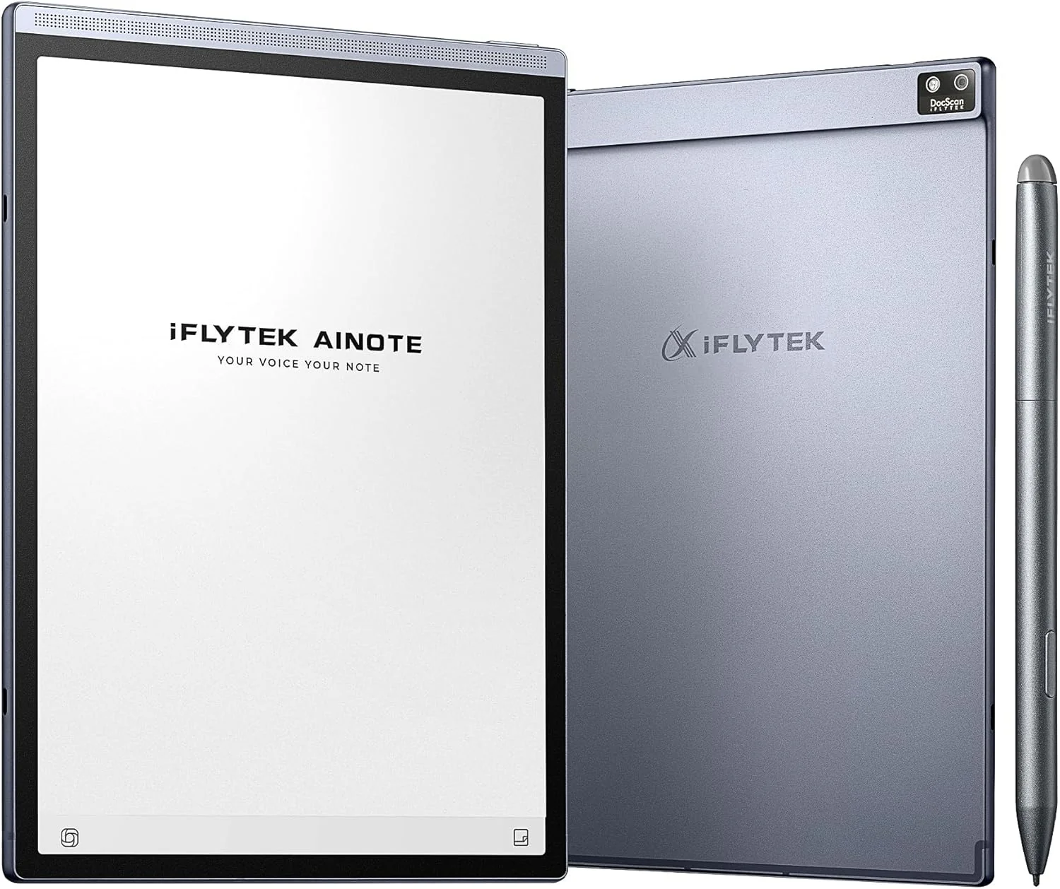 AINOTE Air 2 Bundle – 8.2" E Ink AI Note-Taking Tablet with Stylus, 4096 Pressure Levels, Digital Notebook with Voice-To-Text Transcription, Multi-Languages Support, Ideal for Meetings & Study