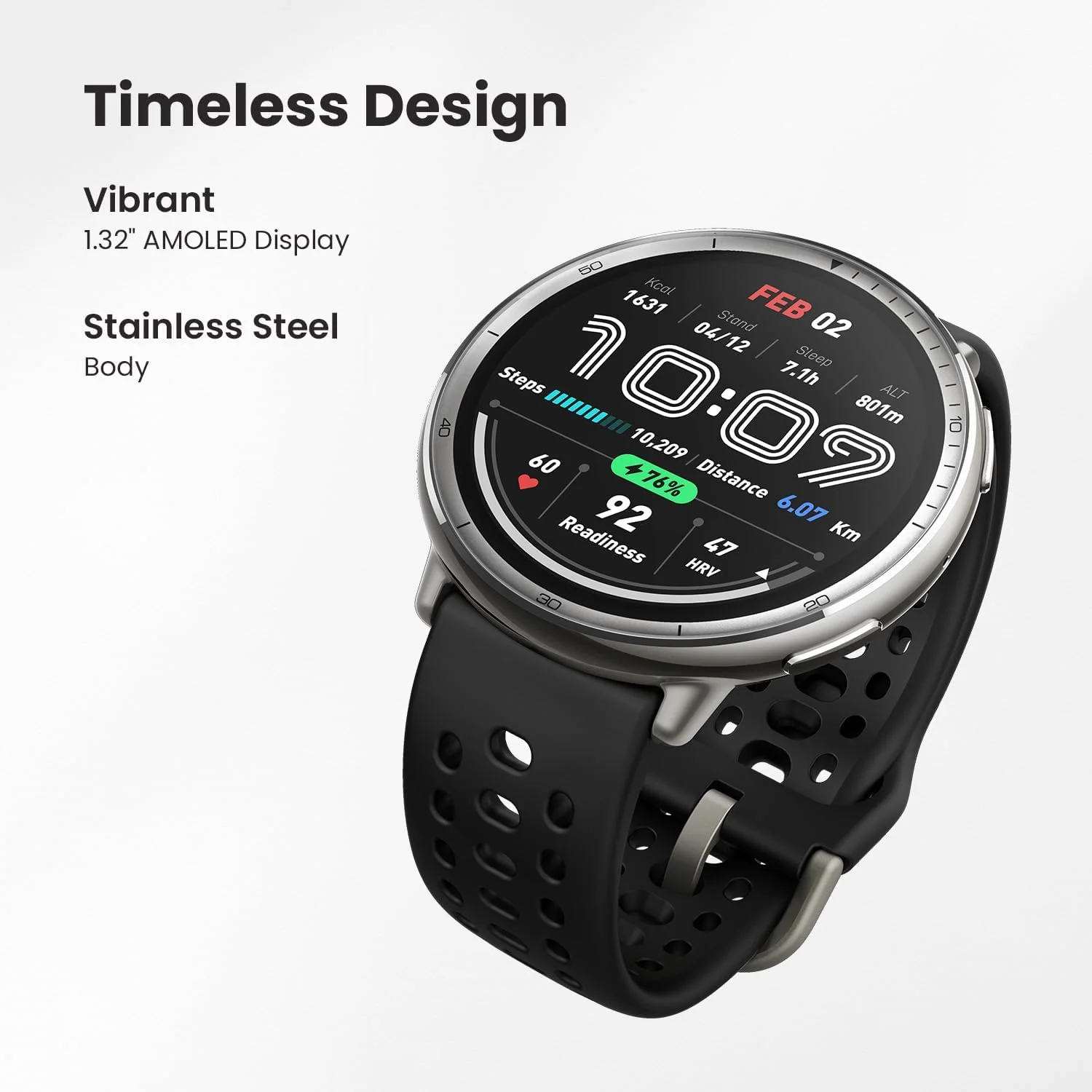 Amazfit Active 2 Sport Smart Watch Fitness Tracker para Android y iPhone, 1.732 pulgadas - Image 2