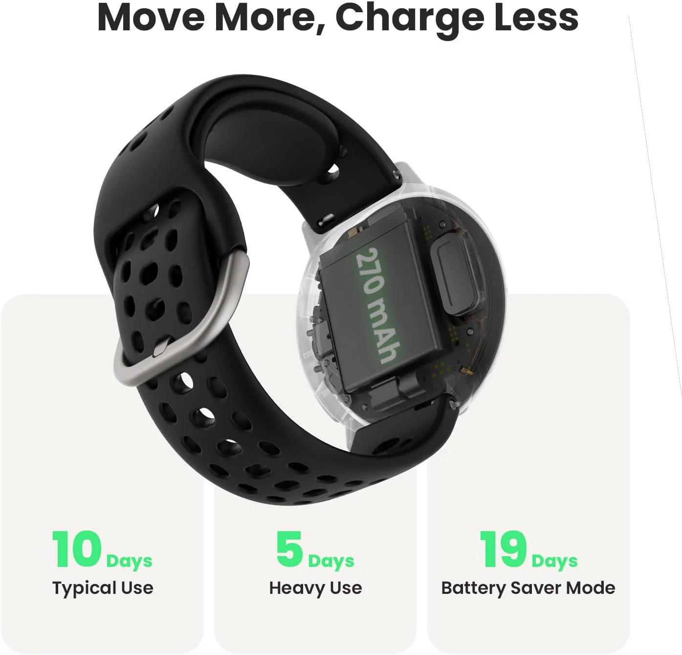 Amazfit Active 2 Sport Smart Watch Fitness Tracker para Android y iPhone, 1.732 pulgadas - Image 3