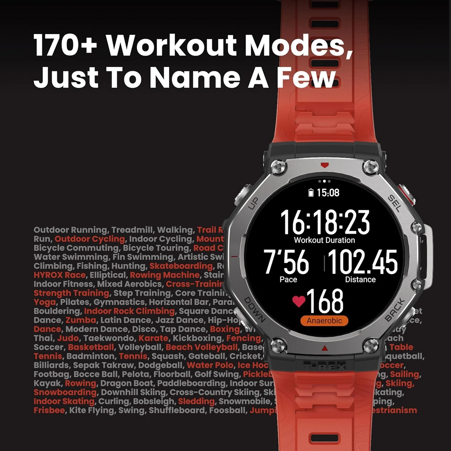 Amazfit T-Rex 3 - Reloj inteligente para exteriores con pantalla AMOLED de 1.81 pulgadas - Image 3