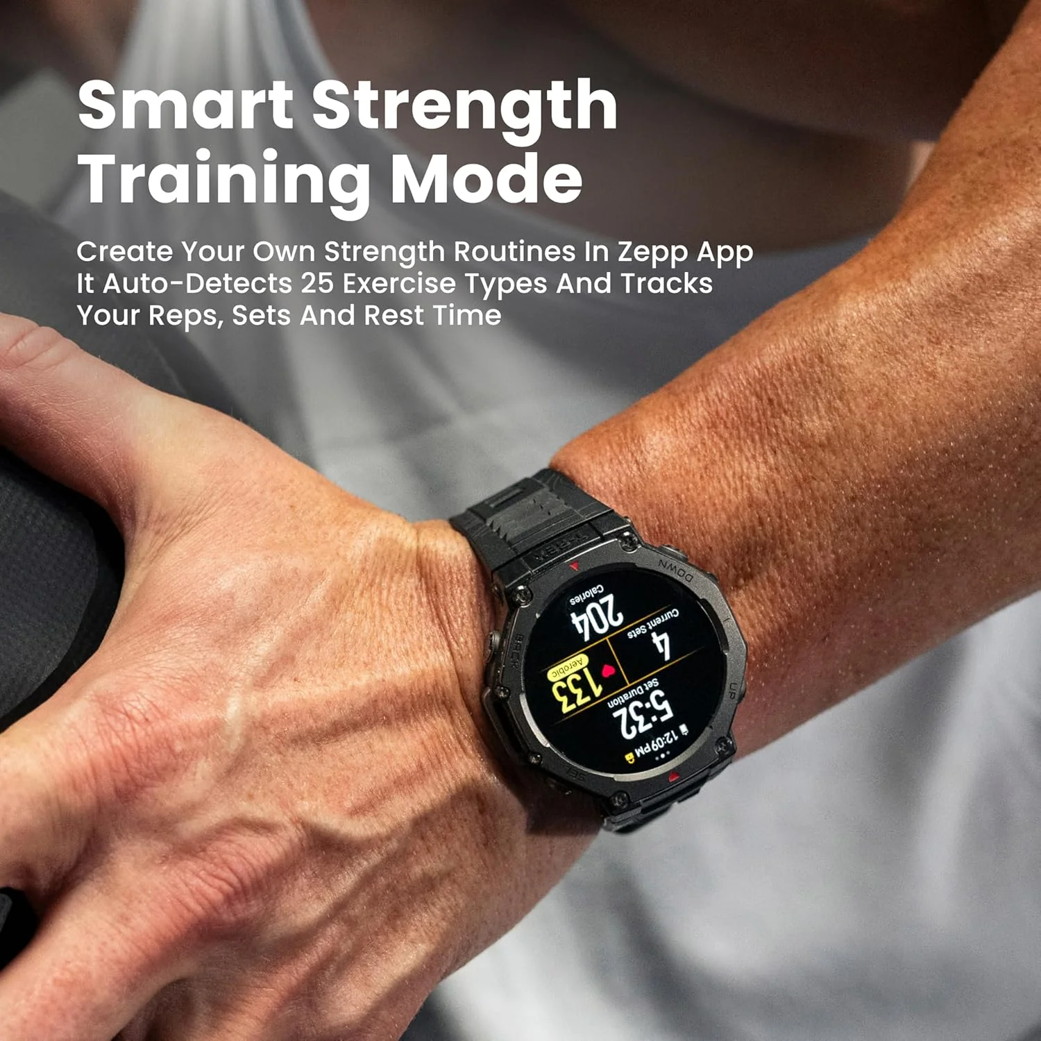 Amazfit T-Rex 3 - Reloj inteligente para exteriores con pantalla AMOLED de 1.81 pulgadas - Image 4