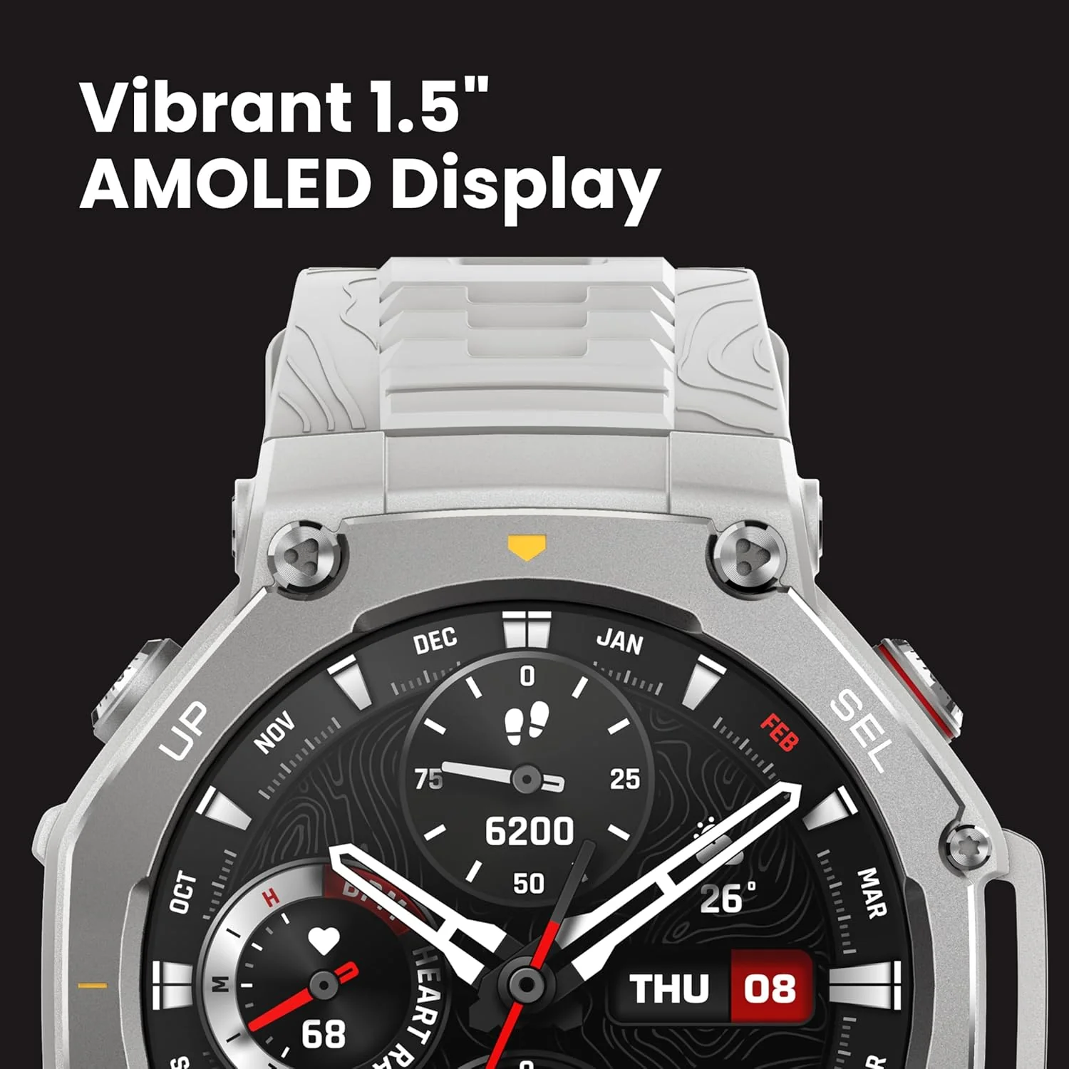 Amazfit T-Rex 3 - Reloj inteligente para exteriores con pantalla AMOLED de 1.81 pulgadas - Image 6