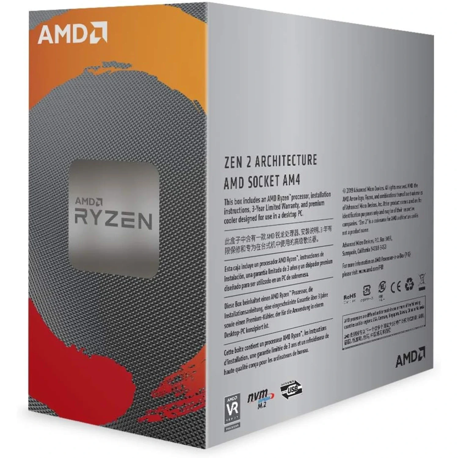 Procesador AMD Ryzen 5 3600 - Image 3