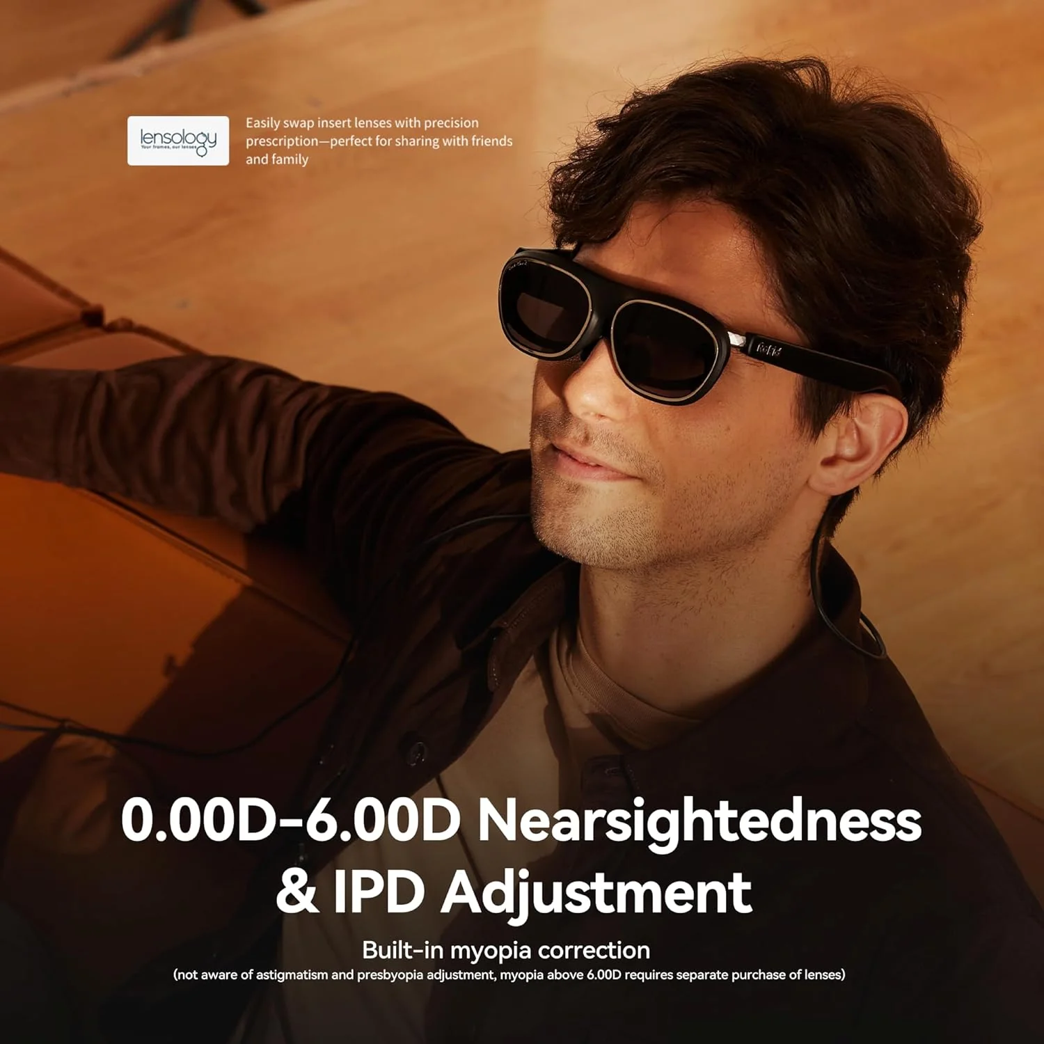 Lentes AR Rokid Spatial Max2 | Pantalla 300" y 3DoF - Image 3