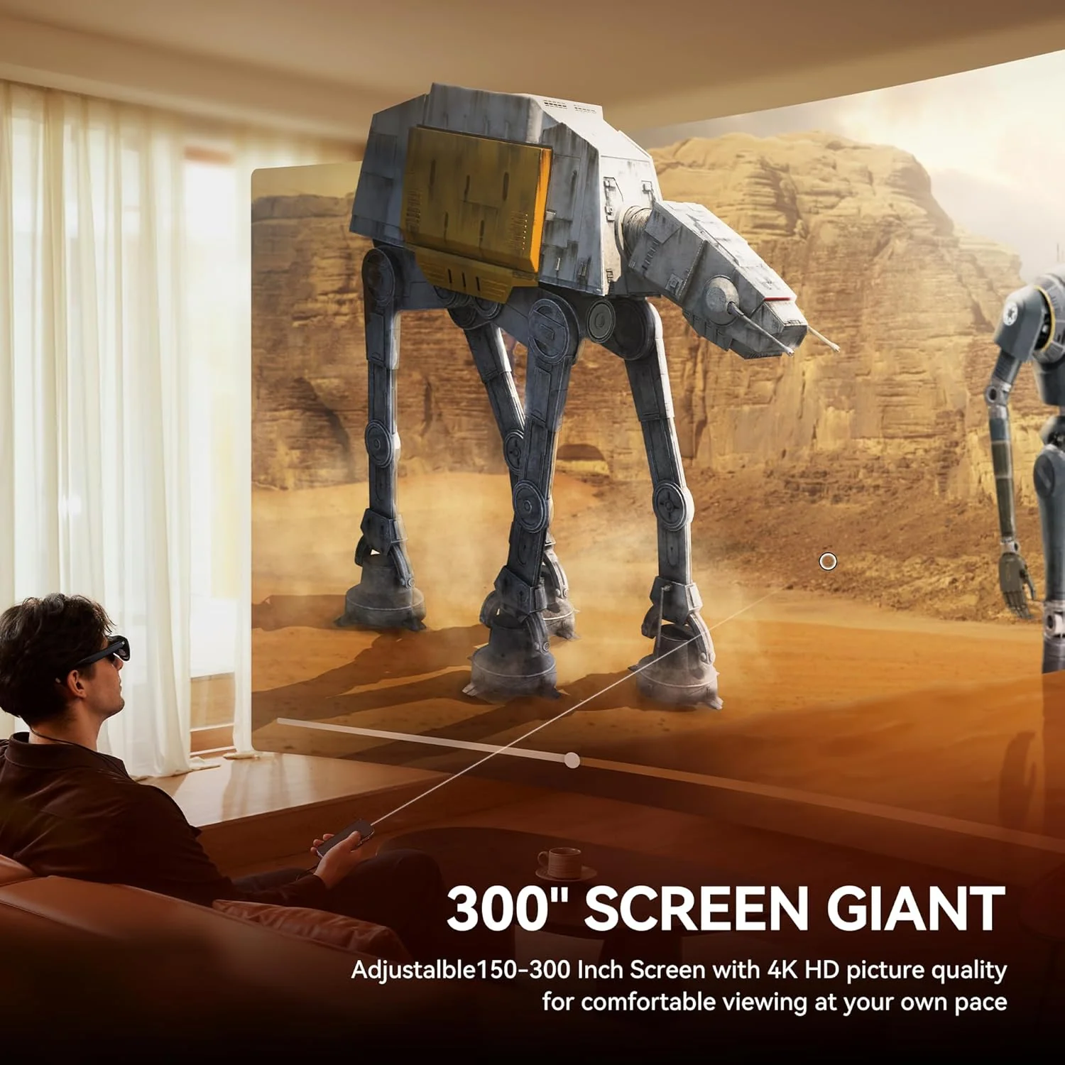 Lentes AR Rokid Spatial Max2 | Pantalla 300" y 3DoF - Image 4