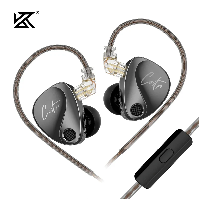 Audífonos KZ Castor 2DD | Sonido HiFi Profesional Sintonizable | Monitor In-Ear - Image 11