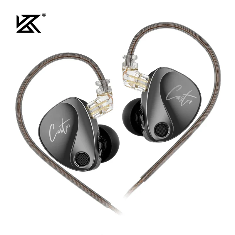 Audífonos KZ Castor 2DD | Sonido HiFi Profesional Sintonizable | Monitor In-Ear - Image 13