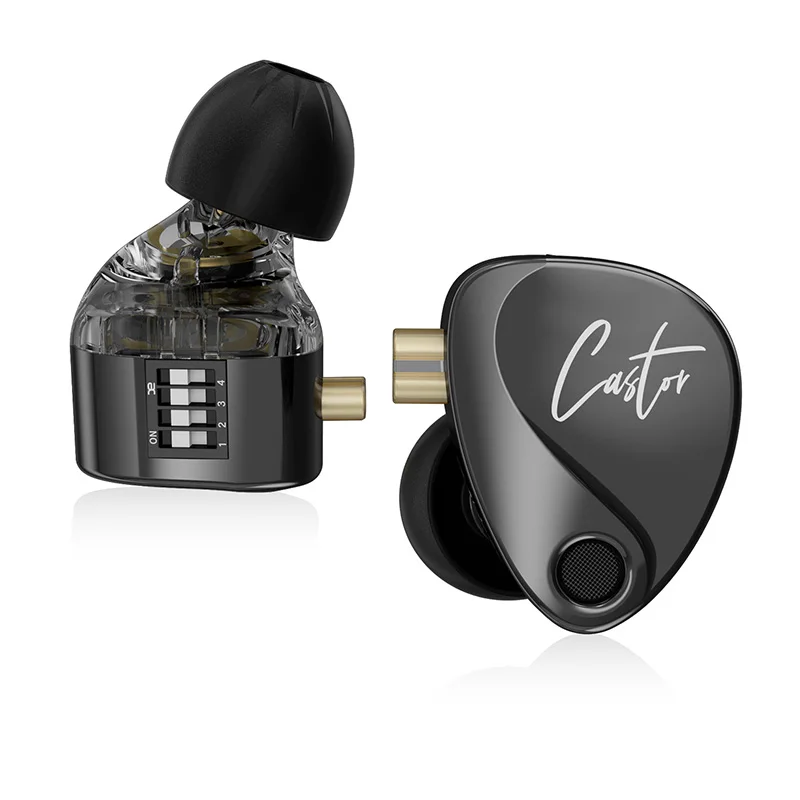 Audífonos KZ Castor 2DD | Sonido HiFi Profesional Sintonizable | Monitor In-Ear - Image 2