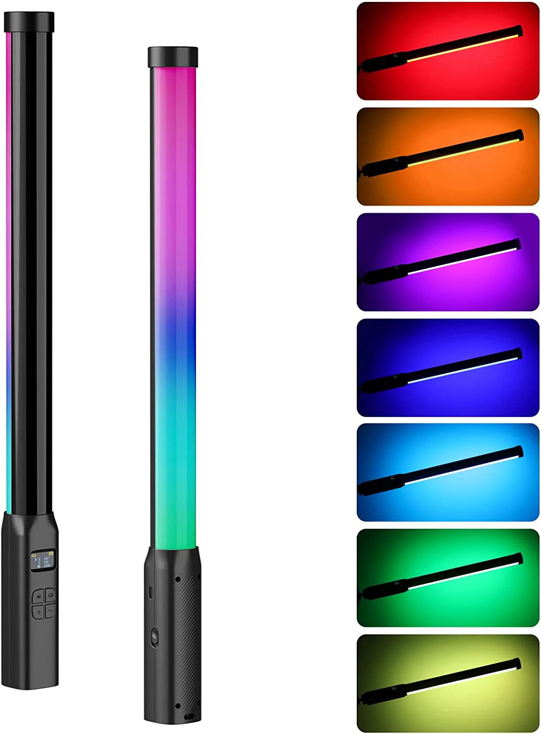 ULANZI VL119/ULANZI B15RGB - Varitas de Luz Magnética RGB