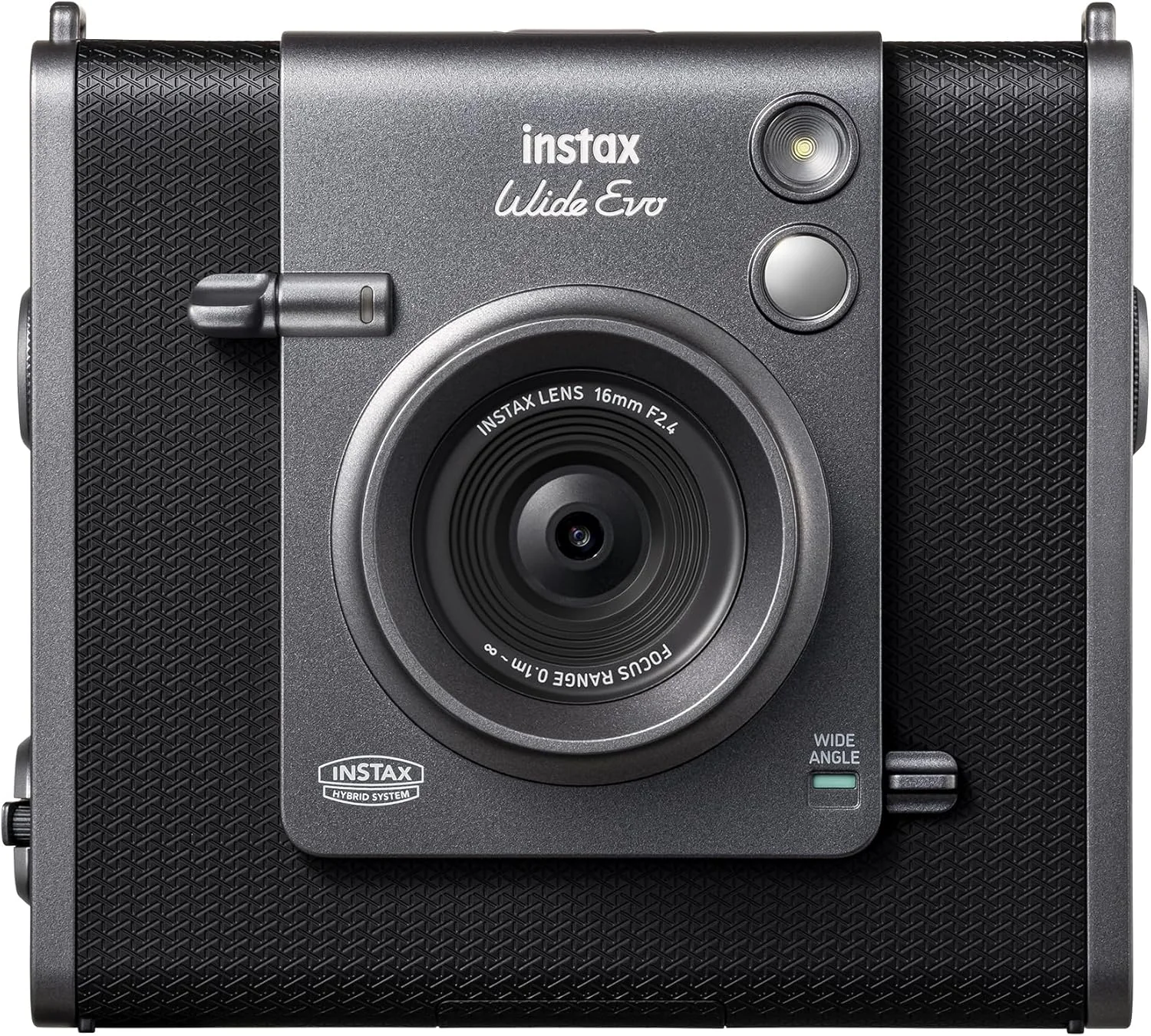 Cámara Híbrida Fujifilm Instax WIDE Evo – Fotos Panorámicas con 100 Efectos, Sensor de 16MP y Pantalla LCD 3.5"