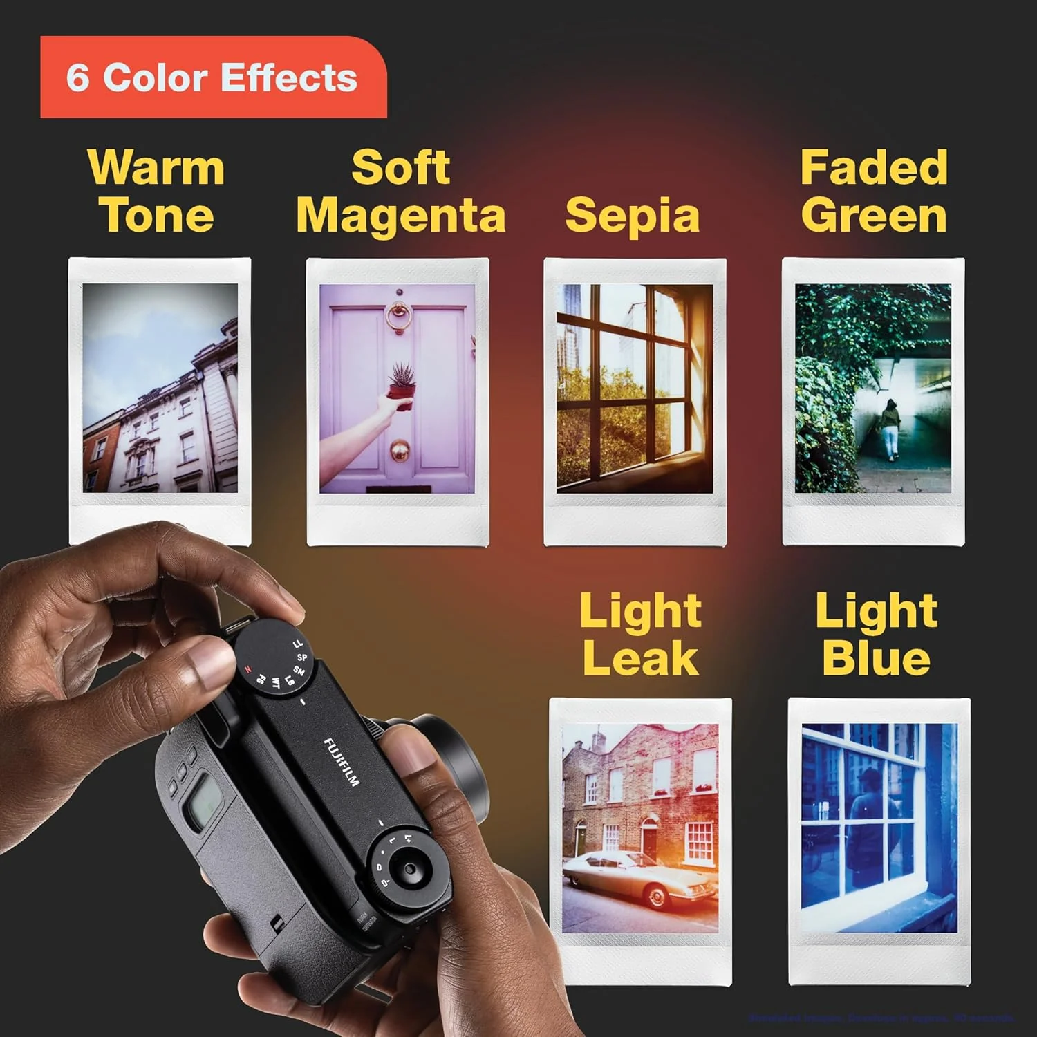 Cámara Instantánea Fujifilm Instax Mini 99 – Premium Analógica con 6 Efectos de Color, Control de Viñeta y Doble Exposición - Image 3