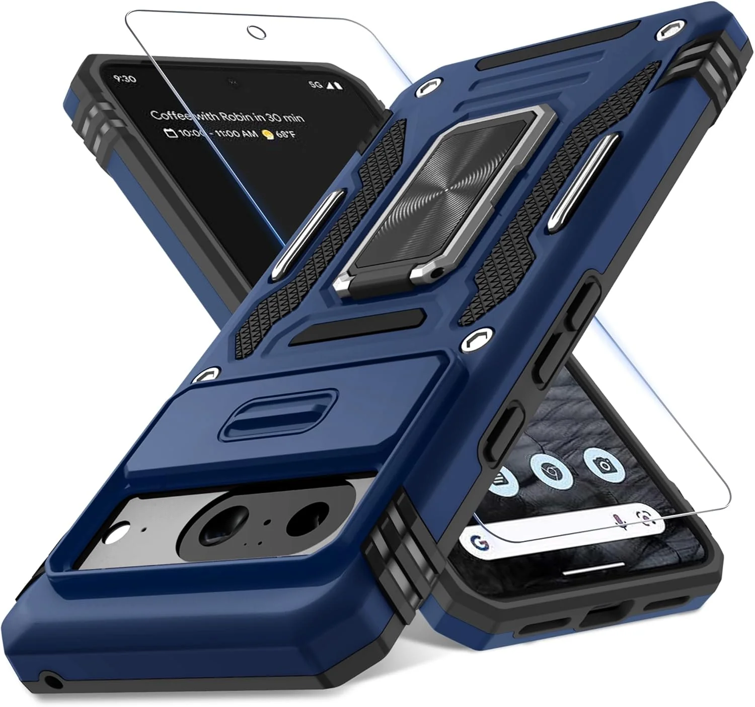 Carcasa Antichoques Grado Militar para Google Pixel 10 / 10 Pro con Soporte y Protector - Image 28
