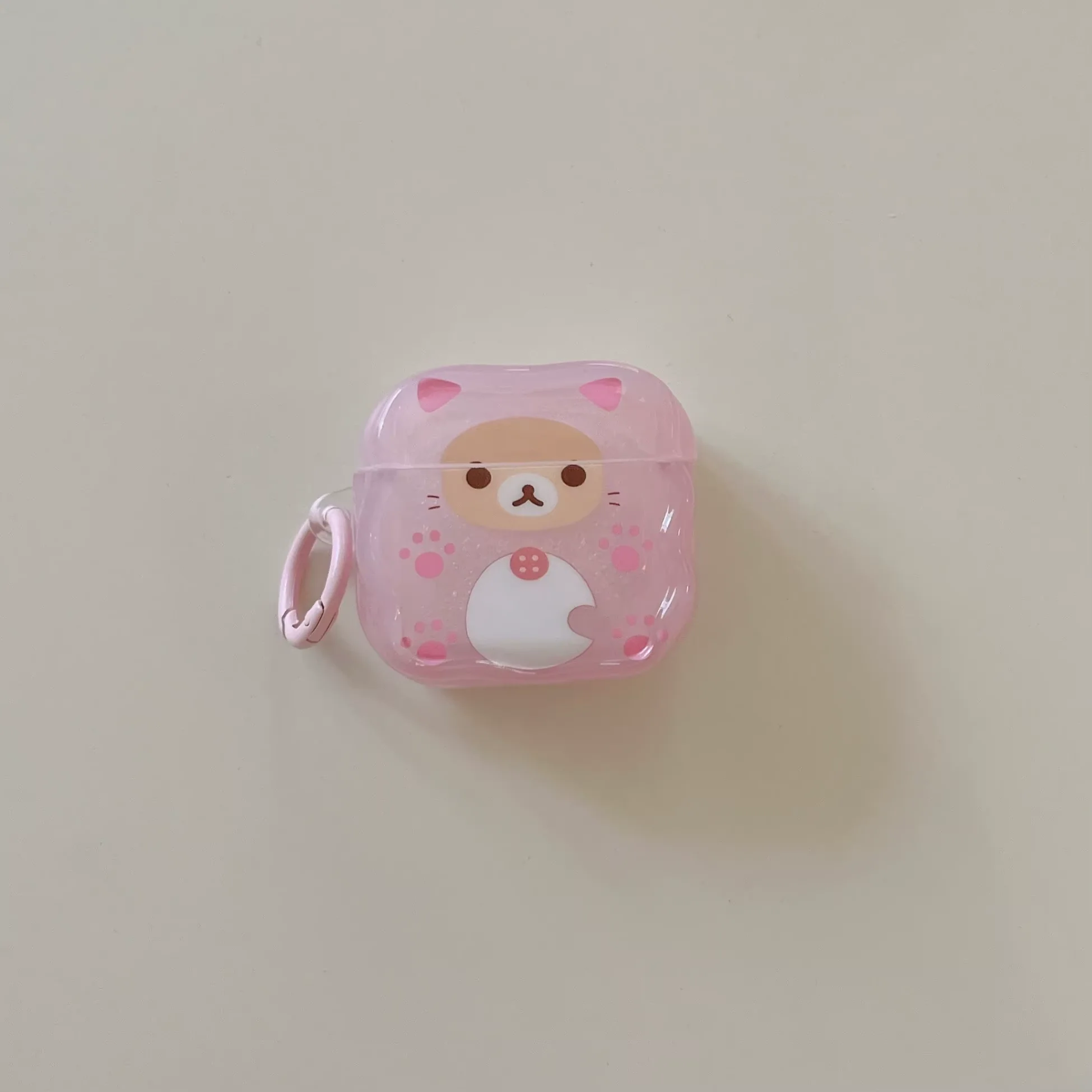 Carcasa Protectora para AirPods con Diseño Kawaii de Perrito y Osito Estilo Japonés - Image 15