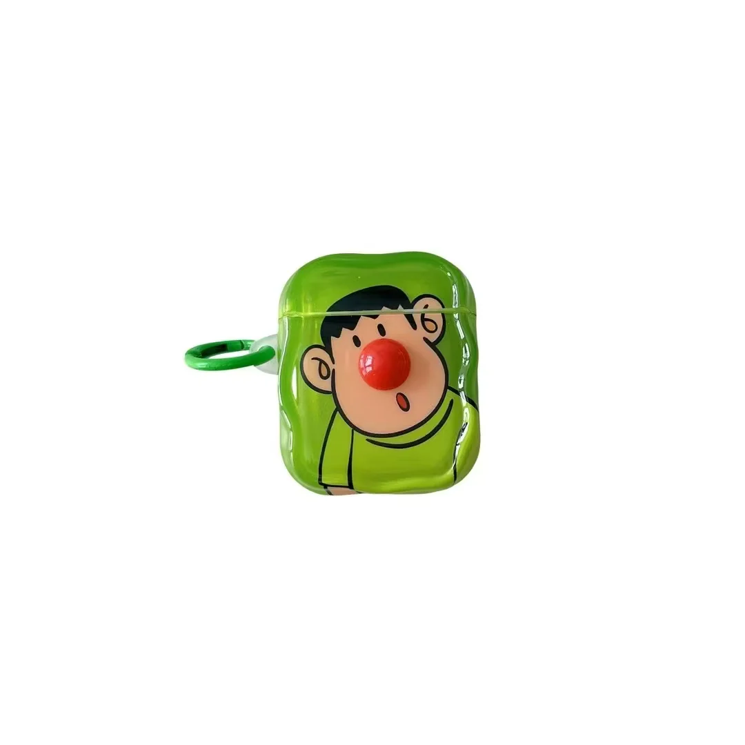 Carcasa Protectora para AirPods con Diseño Kawaii de Perrito y Osito Estilo Japonés - Image 8
