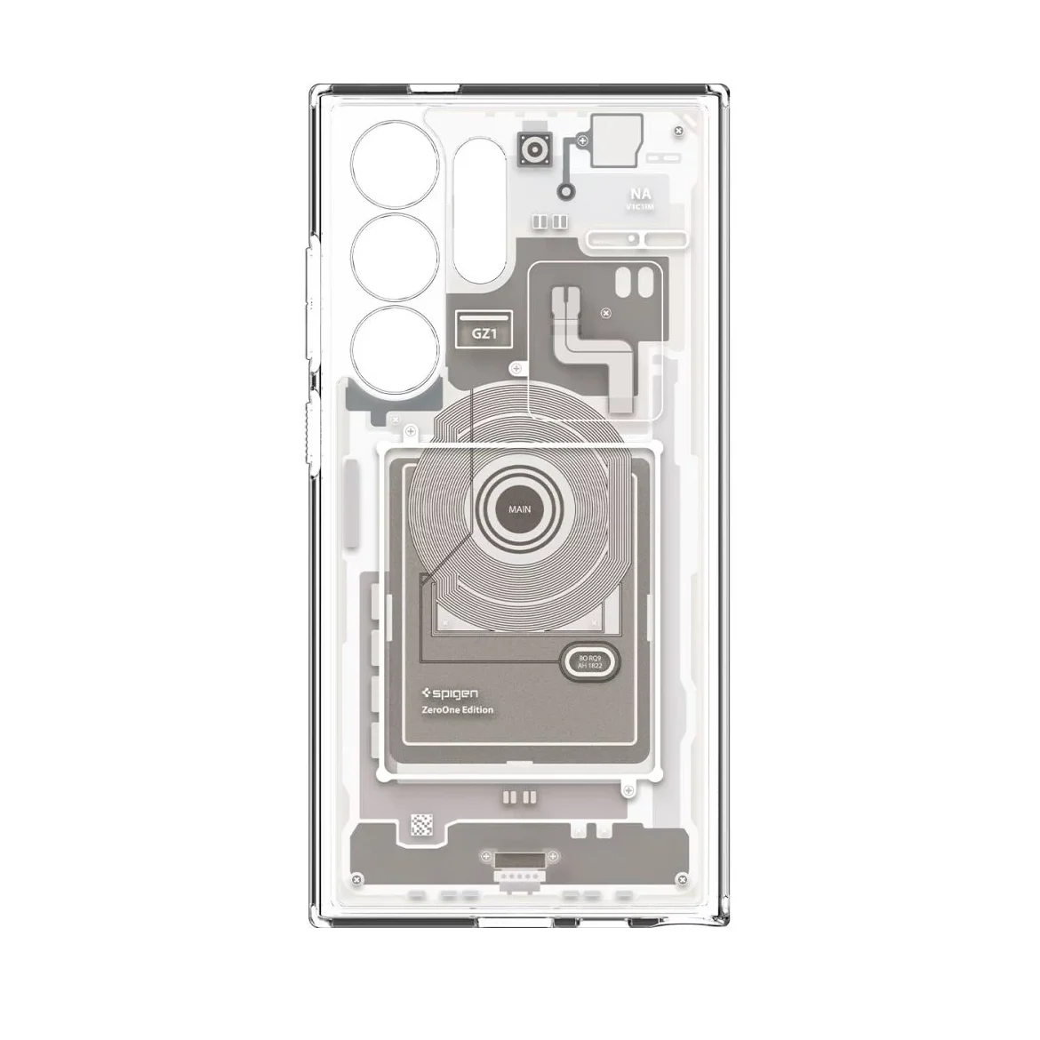 Carcasa Spigen S24 Ultra (protección militar) Zero One Titanio - Image 3