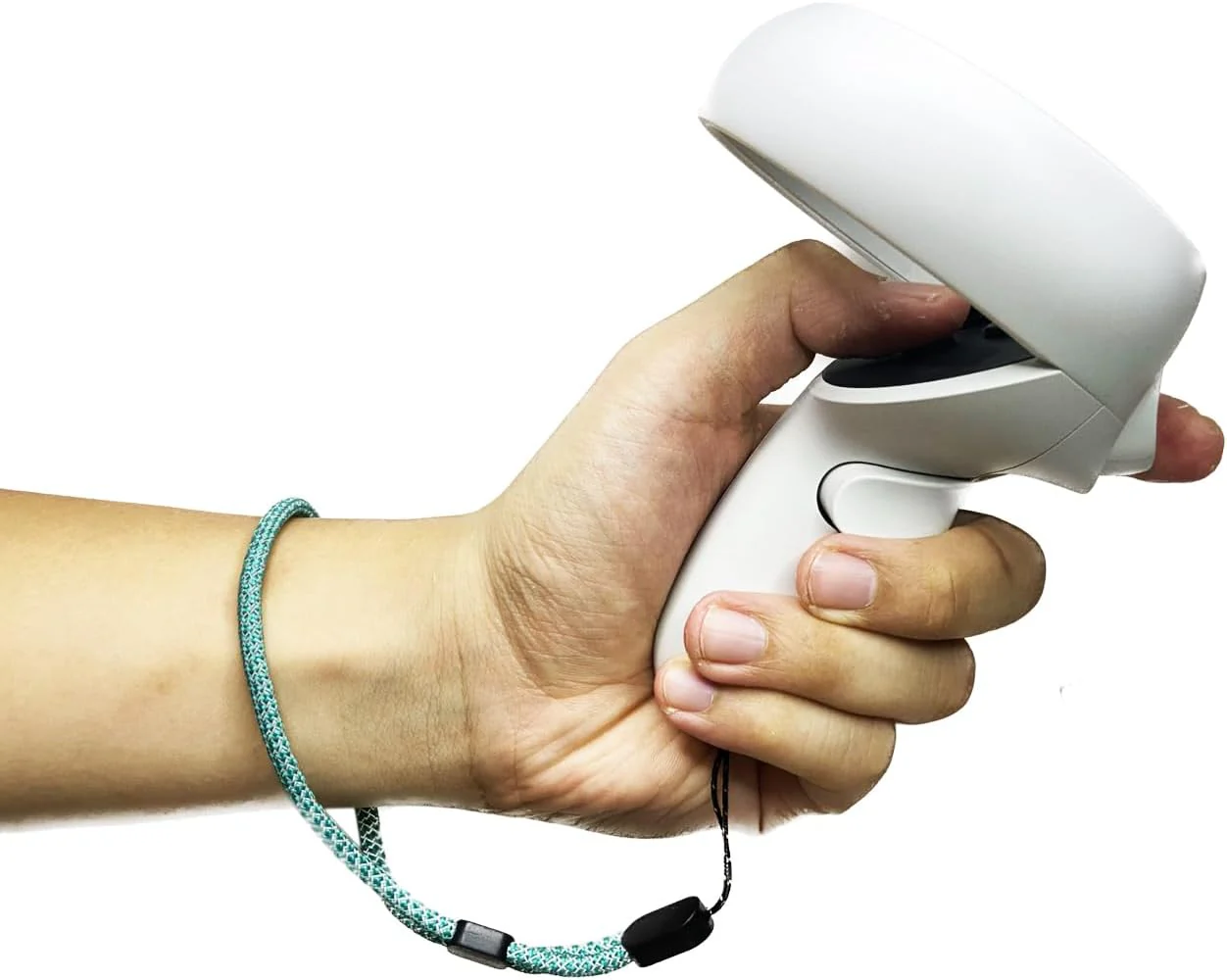 Correas de muñeca reflectantes de repuesto mejoradas para el controlador Oculus Quest de 2.ª generación. Correa de mano ajustable, resistente y cómoda. Tapón de resina negra de fácil colocación. - Image 11