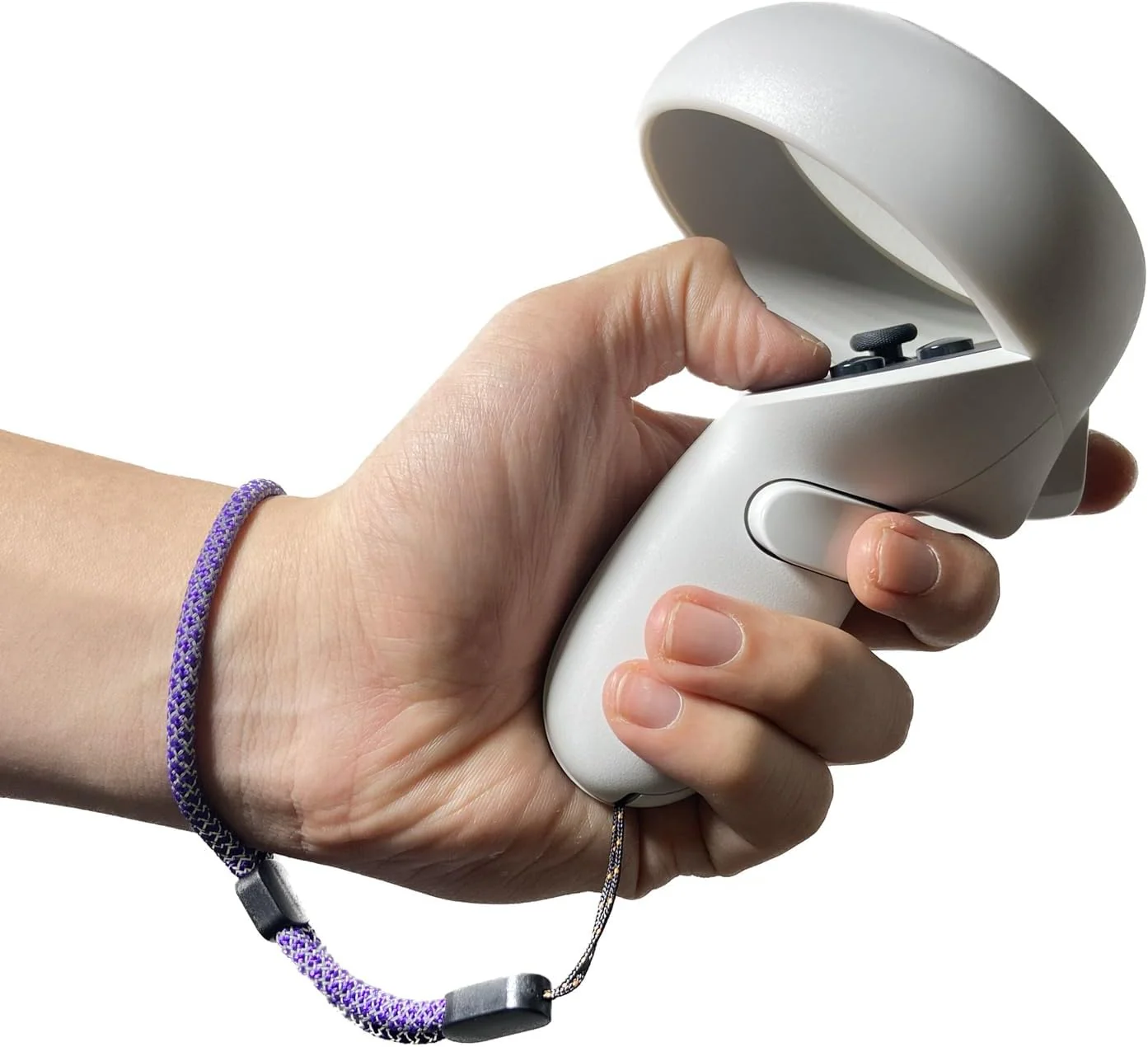 Correas de muñeca reflectantes de repuesto mejoradas para el controlador Oculus Quest de 2.ª generación. Correa de mano ajustable, resistente y cómoda. Tapón de resina negra de fácil colocación. - Image 14