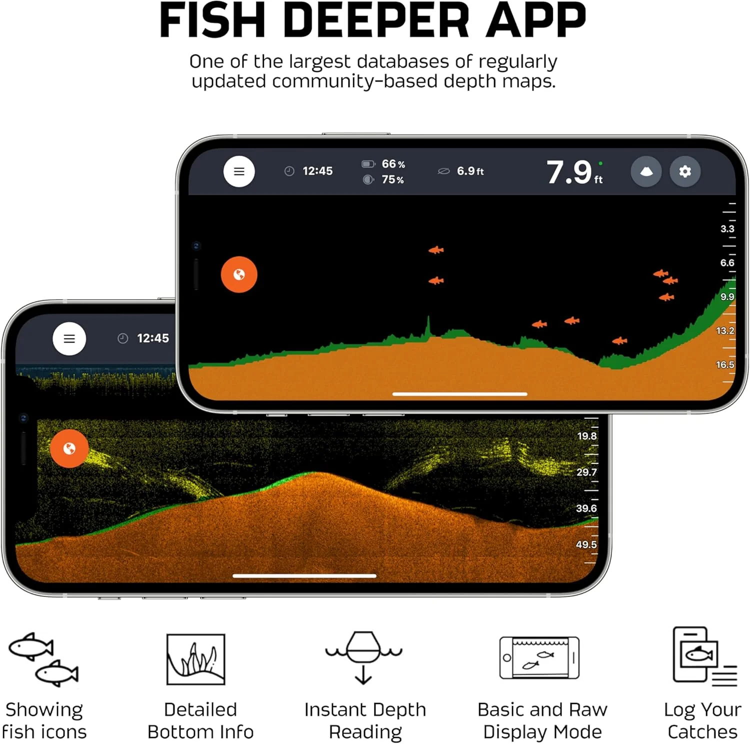 Deeper Sonda de Pesca Inalámbrica START – Conexión WiFi, Alcance 50m y App Móvil (Ideal Orilla) - Image 4