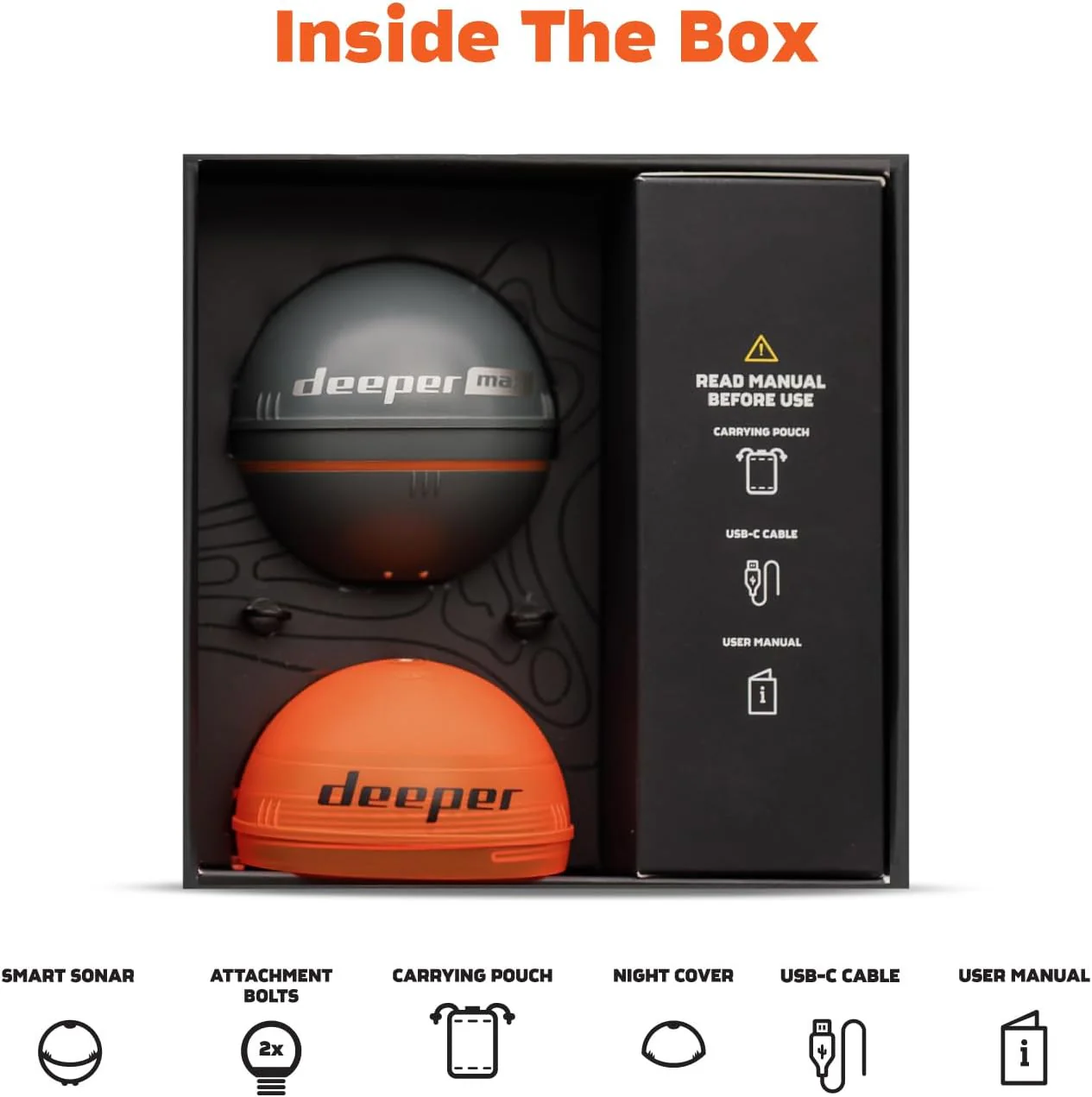 Deeper Sonda de Pesca MAX CHIRP+ 2 – Sonar Inteligente con GPS, Tecnología CHIRP y Batería 15h (Tope de Gama) - Image 7