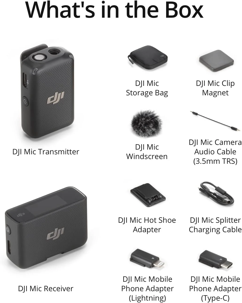 DJI Mic (1 TX + 1 RX): Micrófono Inalámbrico Lavalier Ultra-Ligero, Rango de 250m y 14 Horas de Grabación - Image 5
