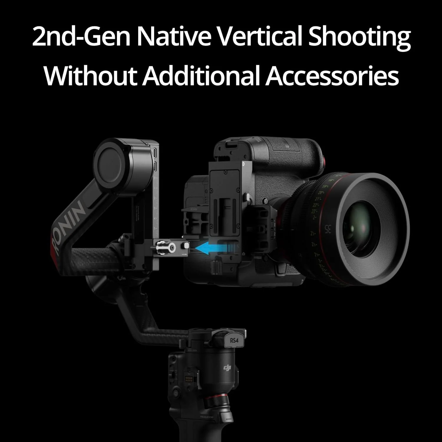 DJI RS 4 Pro - Estabilizador de cardán de 3 ejes - Image 2