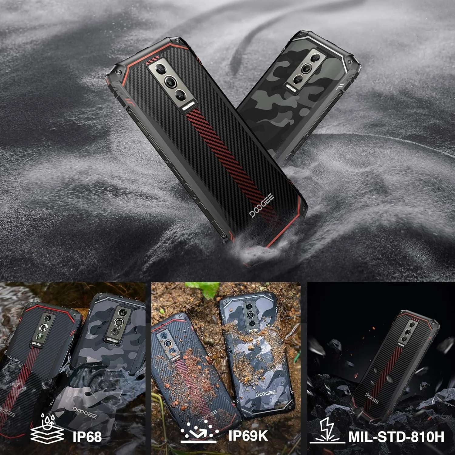 DOOGEE Blade 10 Version Global : Celular Indestructible Diseño Slim, Batería 5150mAh y 128GB - Image 8