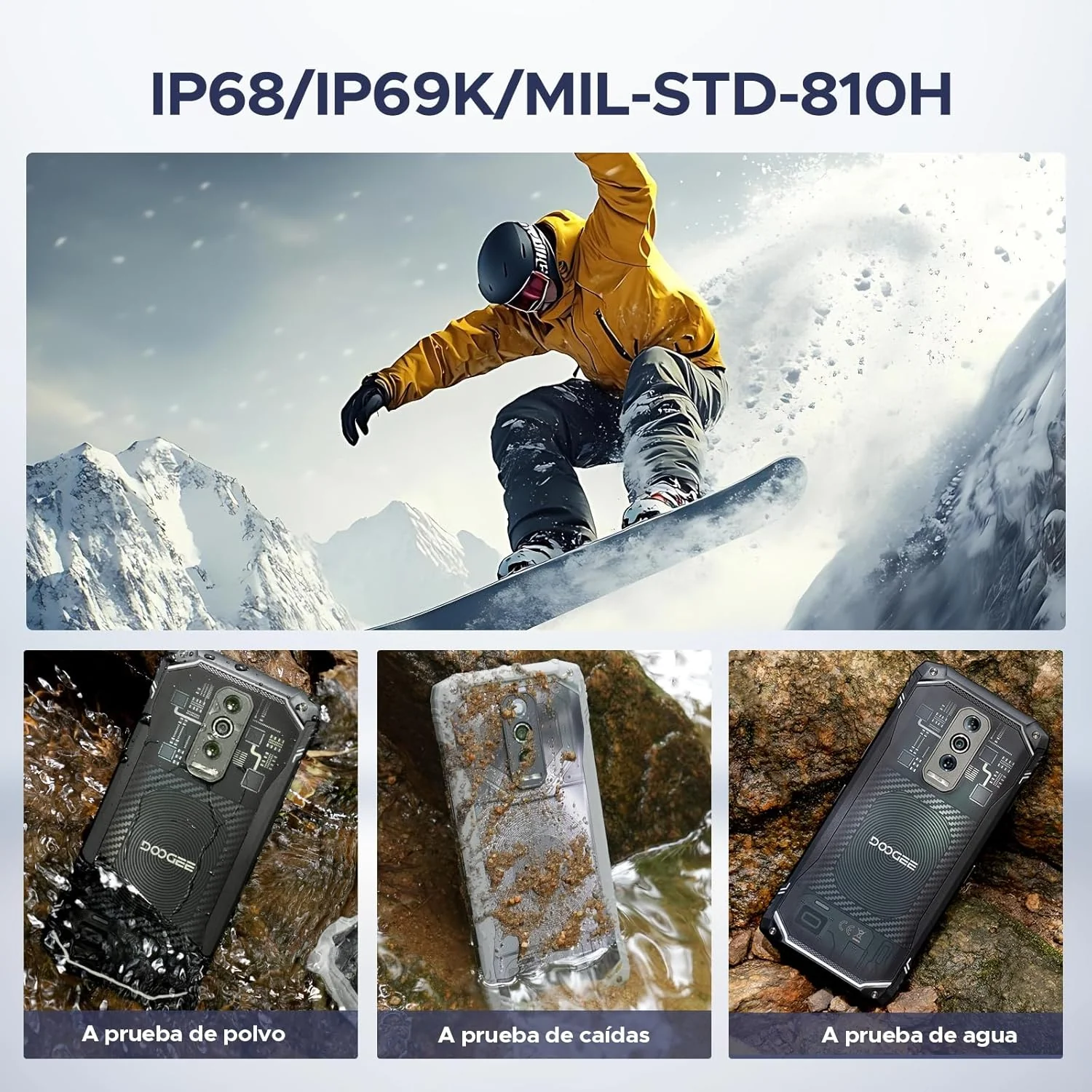 DOOGEE Blade 10 Ultra Energy Version Global Celular Indestructible Cámara 64MP y Batería 6150mAh | Ultra Fino (10.7mm) - Image 9