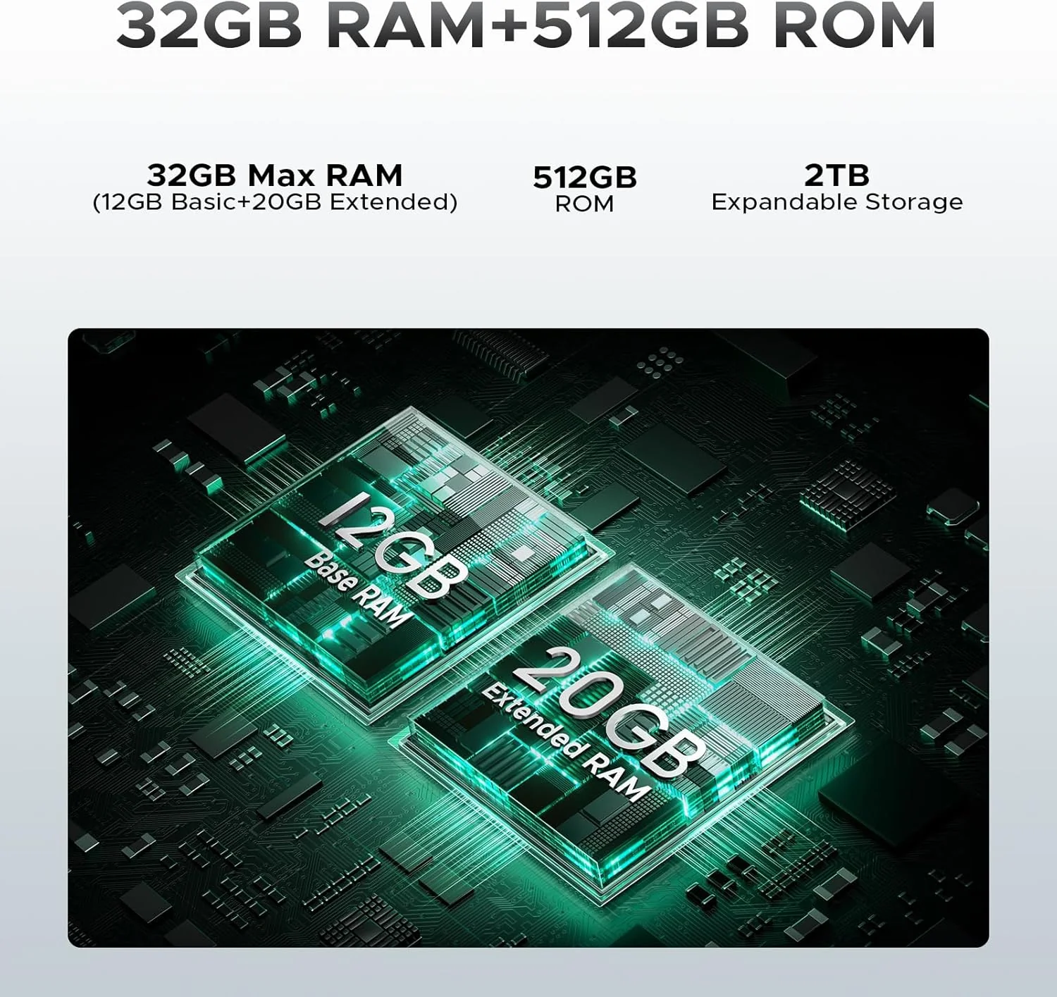 DOOGEE S Cyber Pro Version Global Celular Indestructible 32GB RAM, 512GB y Android 14 - Image 2