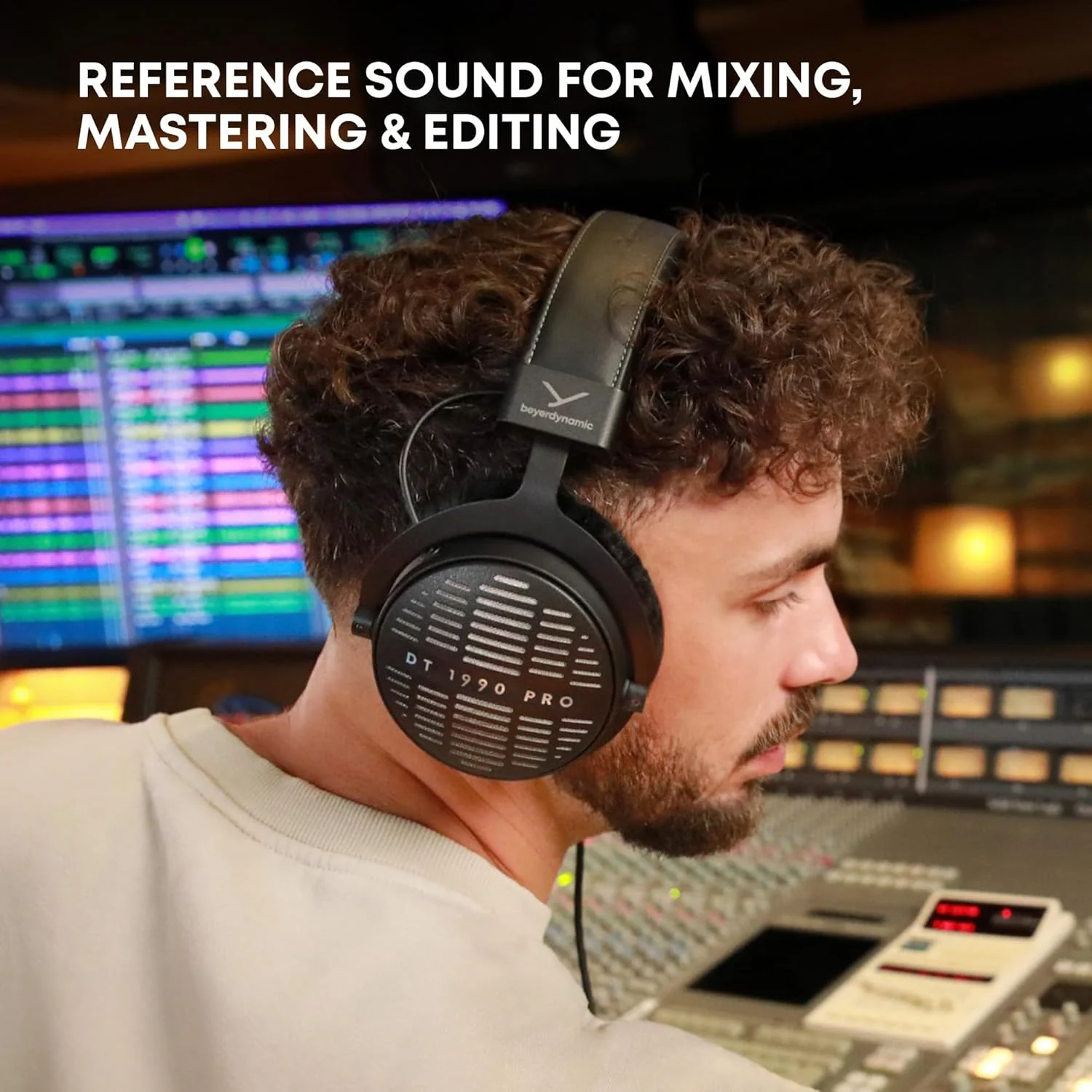 DT 1990 PRO MKII Premium Tesla Studio Headphones for Mixing, Mastering and Editing (Open) - Image 3