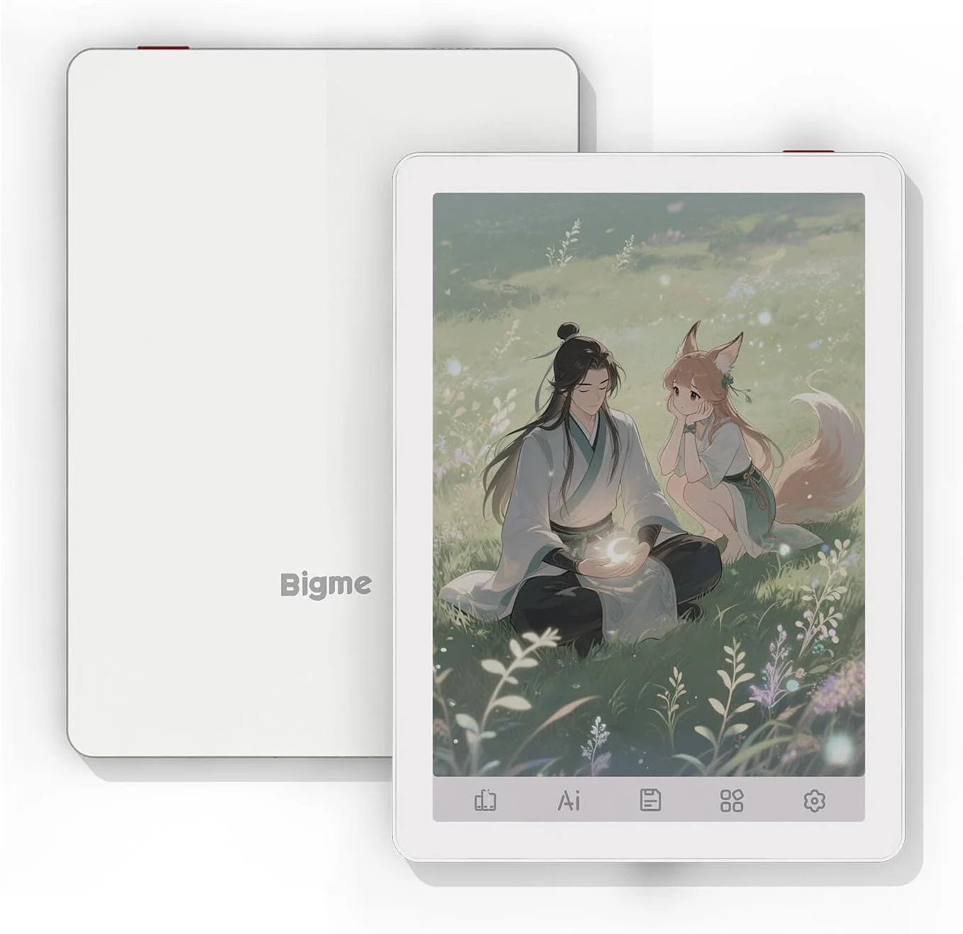 E-Reader Color Bigme B6 6" – Pantalla Kaleido HD 300 PPI, Android 14 y Almacenamiento Expandible (64GB)