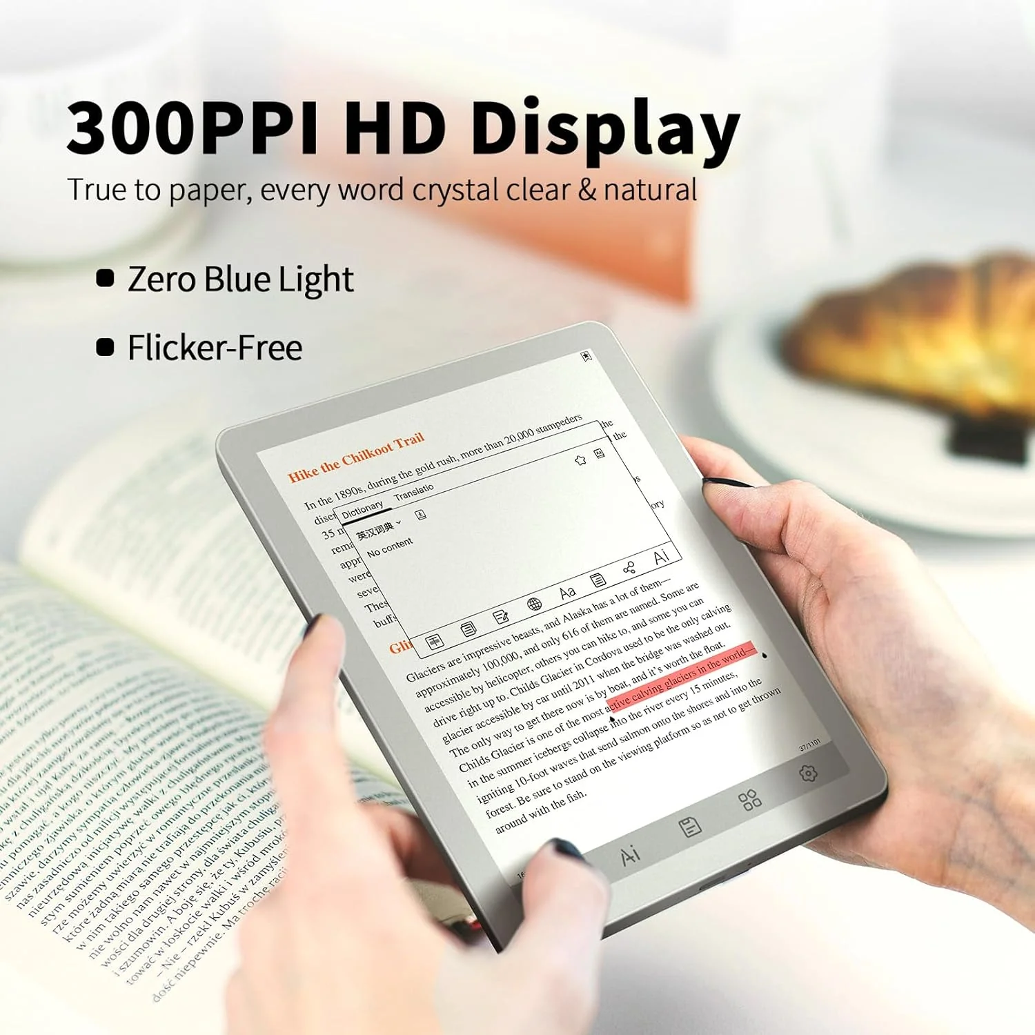 E-Reader Color Bigme B6 6" – Pantalla Kaleido HD 300 PPI, Android 14 y Almacenamiento Expandible (64GB) - Image 3