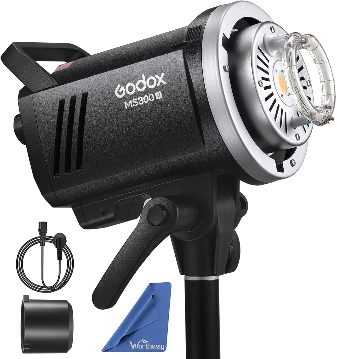 Flash de Estudio Godox MS300-V 300W | Luz LED y Montura Bowens