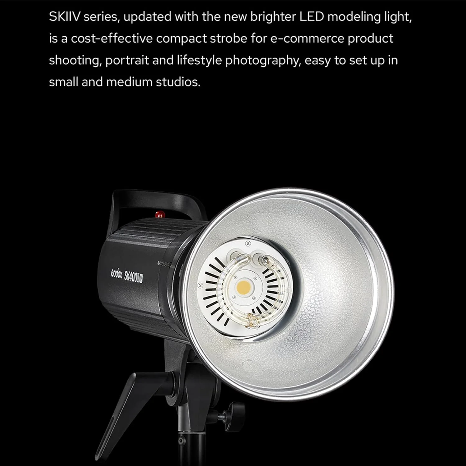 Flash de Estudio Godox SK400II-V 400Ws | Luz LED y Montura Bowens - Image 4