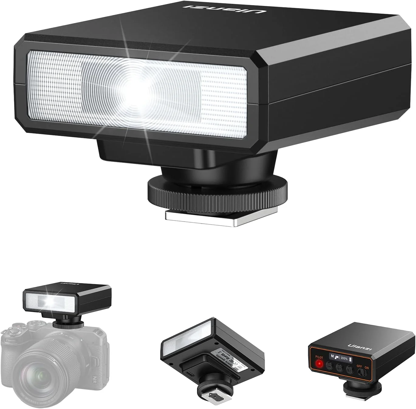 ULANZI F12 Flash Mini - Speedlite para Cámara