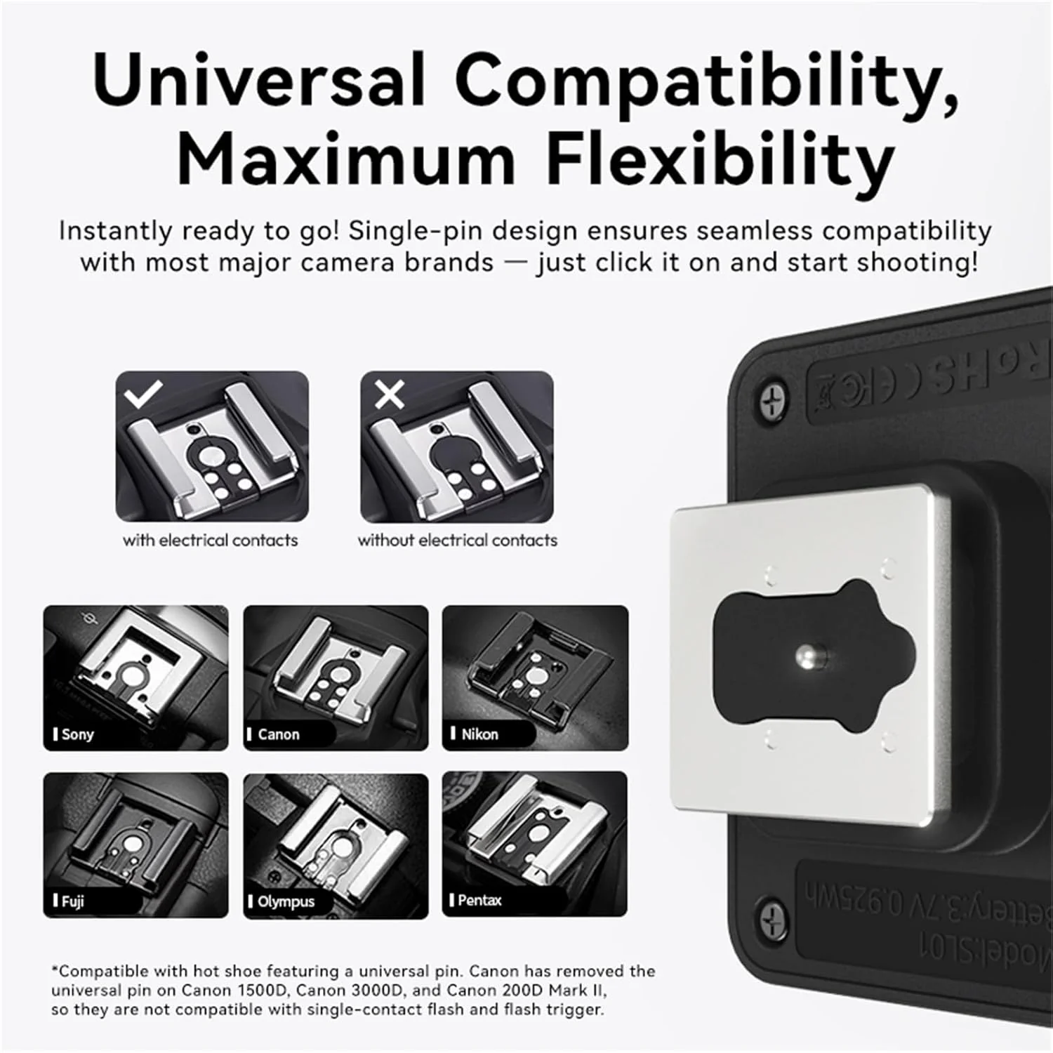 Flash Mini Ulanzi SL01 / SL02 Universal - Image 2