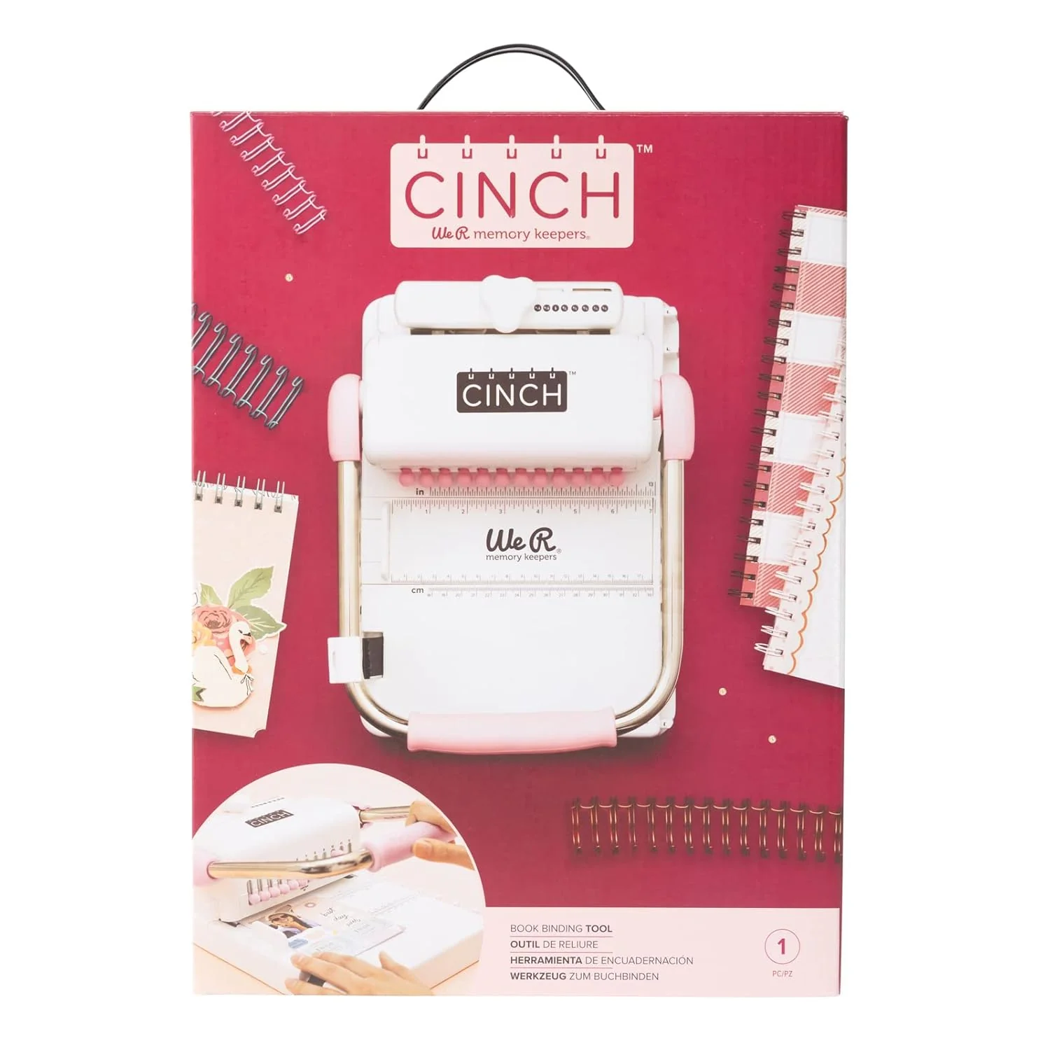 Heidi Swapp Cinch | Máquina de Encuadernación de Agujeros Cuadrados - Image 2