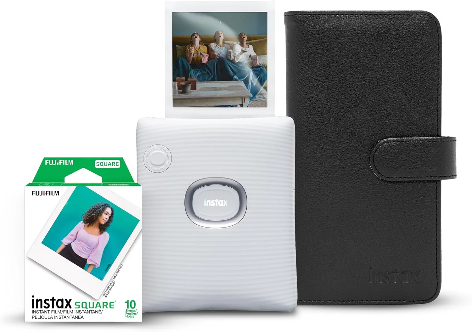 Impresora Fotográfica Fujifilm Instax Square Link – Fotos Cuadradas Bluetooth con Realidad Aumentada y App Instax Connect - Image 6