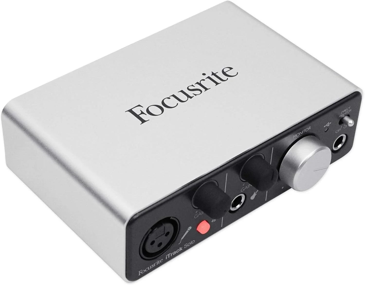 Interfaz de Audio Focusrite iTrack Solo – Compatible con iPad (Lightning), Mac y PC con Preamp Scarlett - Image 5