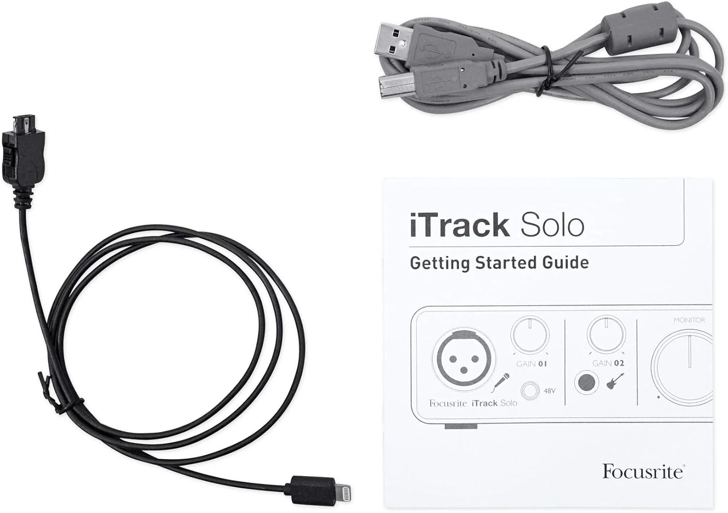 Interfaz de Audio Focusrite iTrack Solo – Compatible con iPad (Lightning), Mac y PC con Preamp Scarlett - Image 8