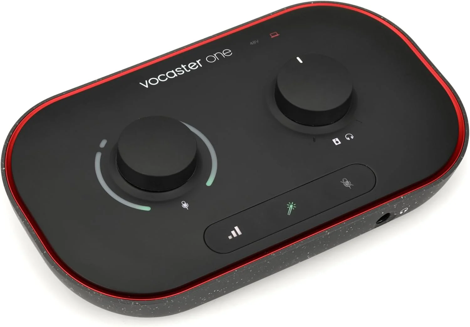 Interfaz de Podcast Focusrite Vocaster One – 70dB de Ganancia, Auto Gain y Conexión para Cámara/Móvil - Image 4