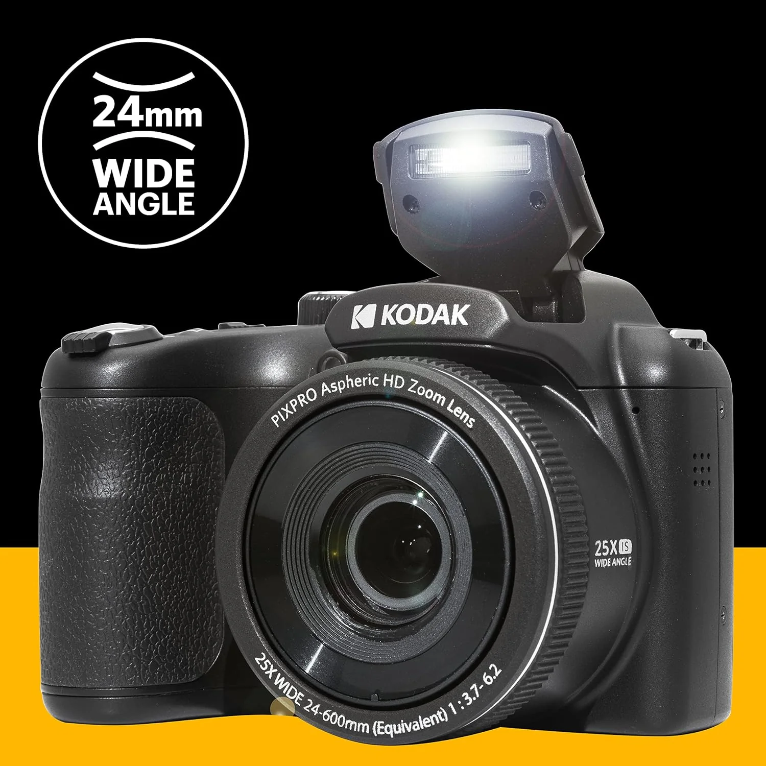 Kodak Cámara Bridge PIXPRO AZ255 – 16MP CMOS con Zoom Óptico 25x, OIS y Pilas AA - Image 4