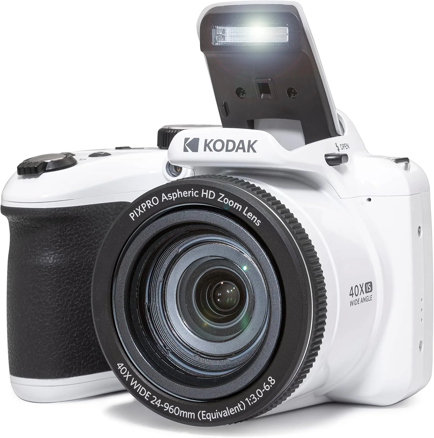 Kodak Cámara Bridge PIXPRO AZ405 – 20MP con Zoom Óptico 40X, OIS y Pilas AA - Image 4