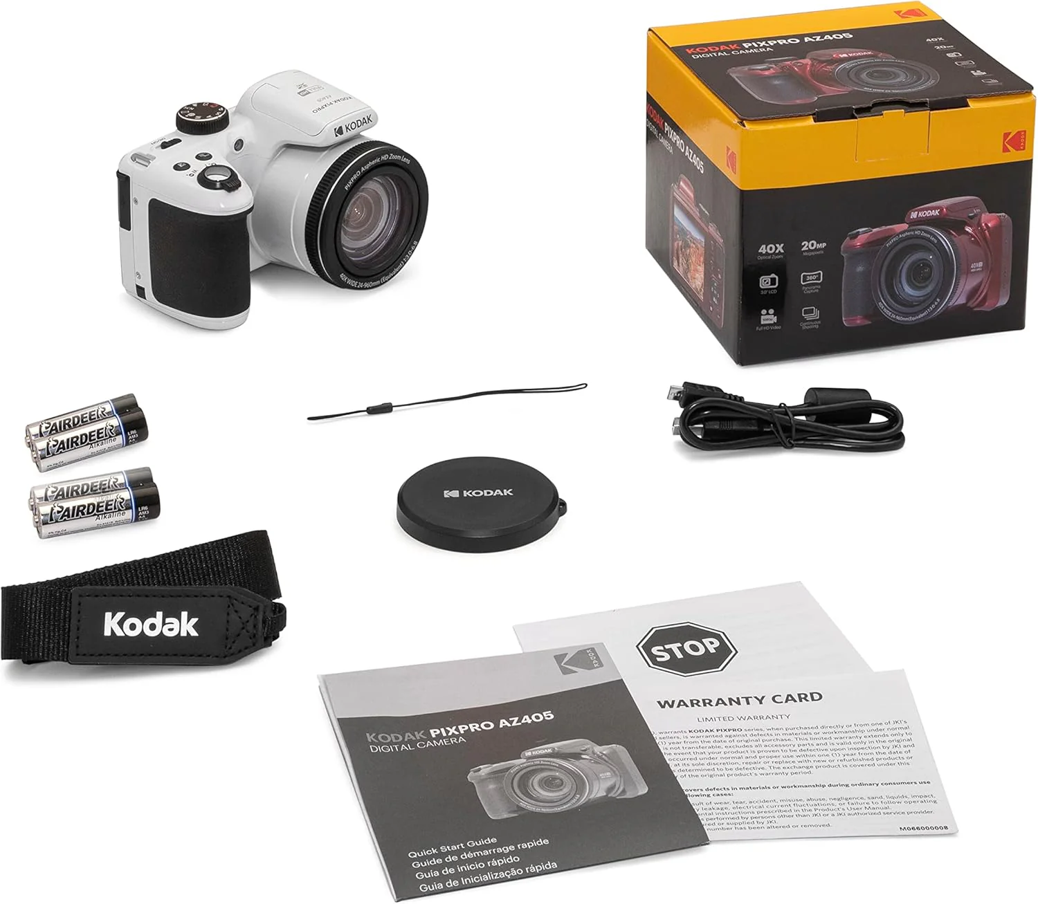 Kodak Cámara Bridge PIXPRO AZ405 – 20MP con Zoom Óptico 40X, OIS y Pilas AA - Image 9